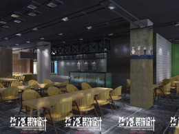 班品时尚大厦韩式炸鸡时尚餐饮店
